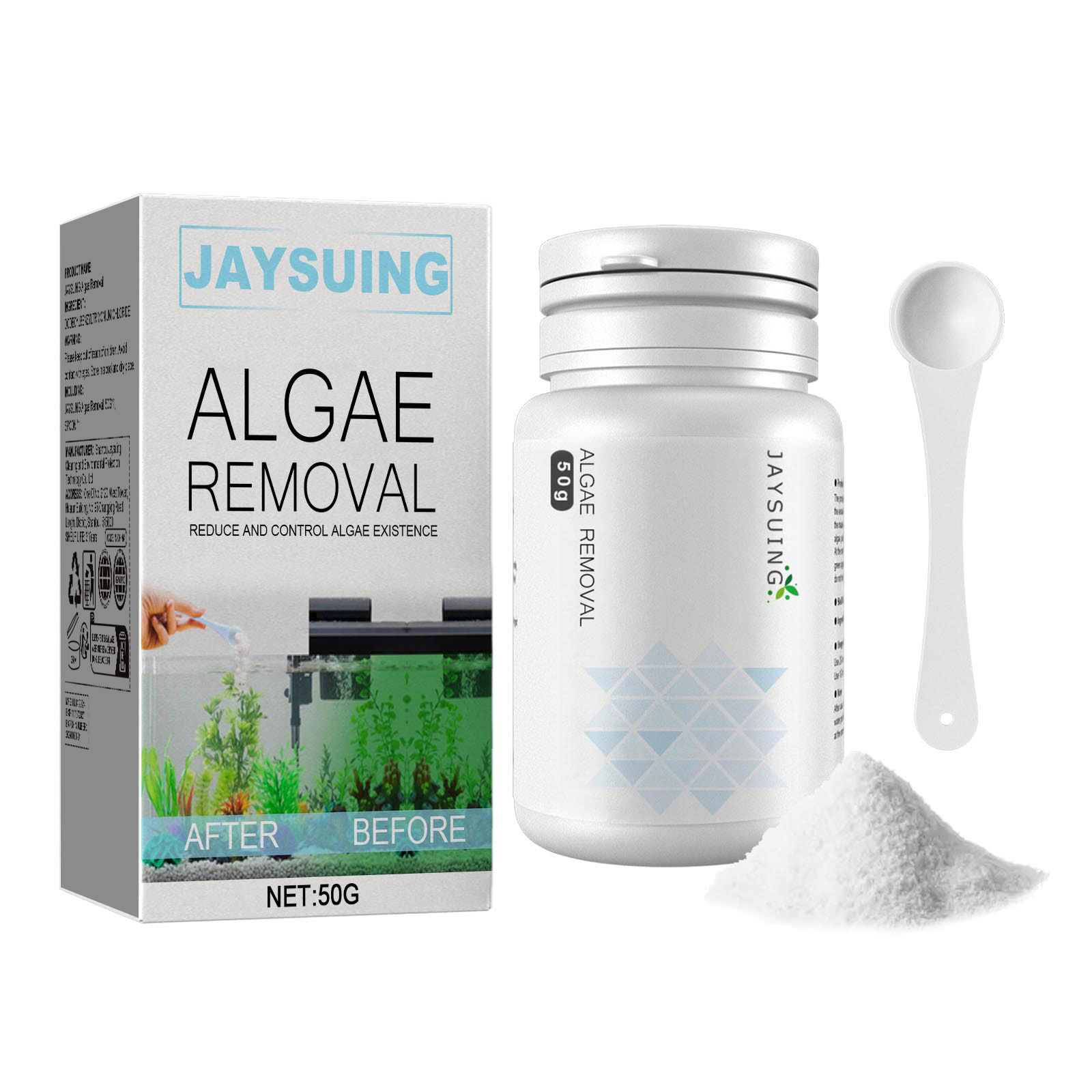 Aquarium Algae Remover Powder, - Aquarium Moss review and price