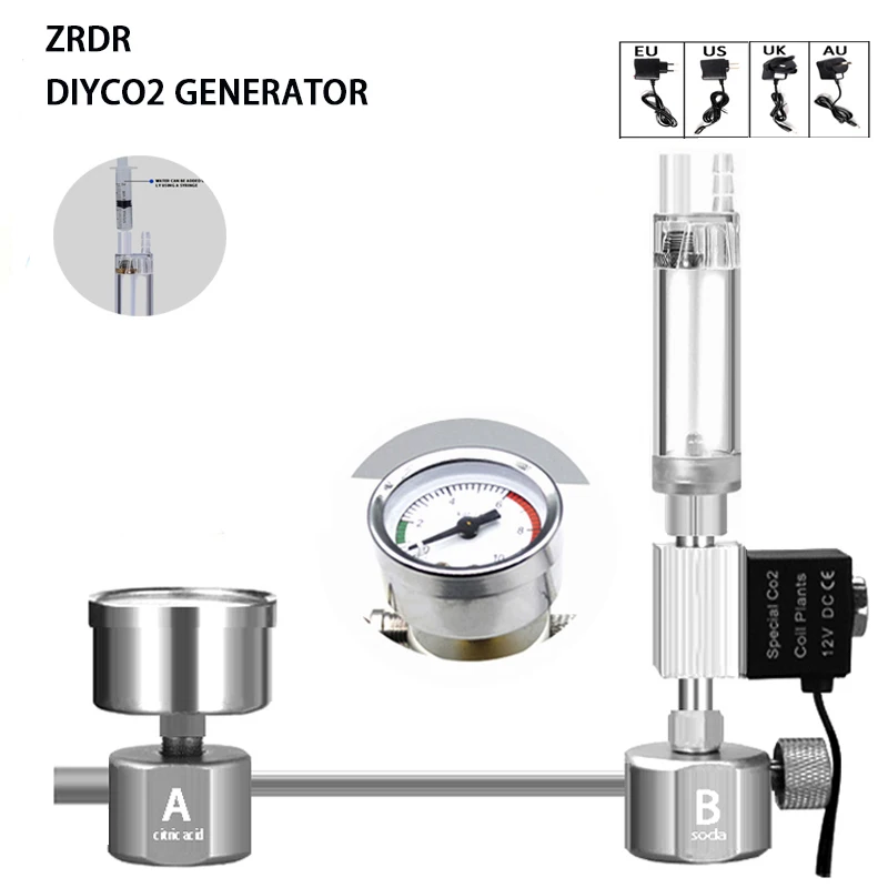 Aquarium DIY CO2 Reactor Gener - Aquarium Liquid Carbon review and price