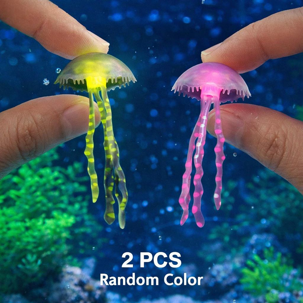 Luminous Simulation Jellyfish  - Aquarium Plants Live review and price