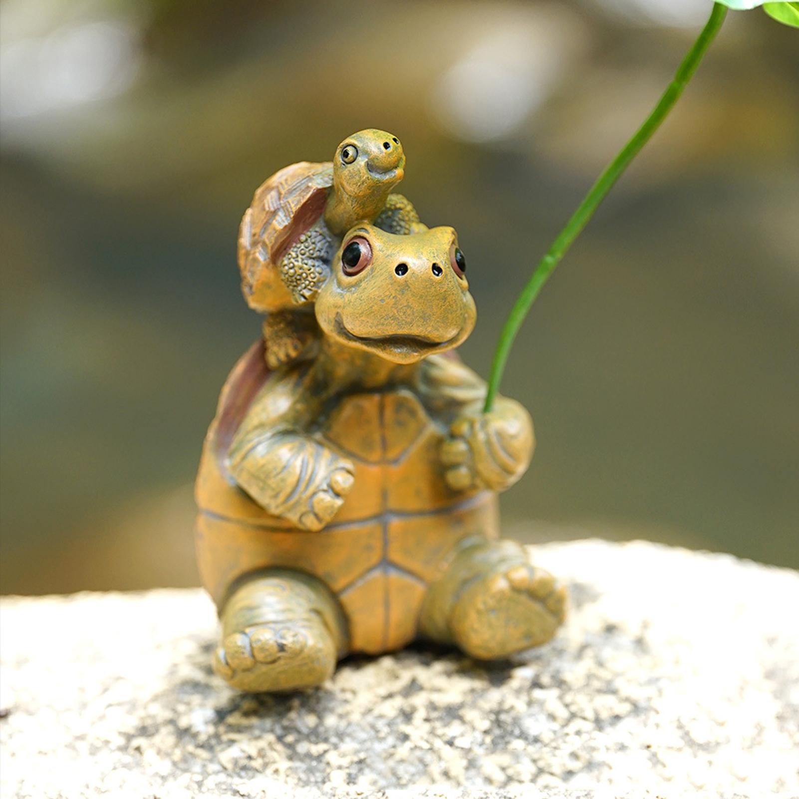 Turtle Figurine Fish Tank Deco - Plant Aquarium Pot review and price