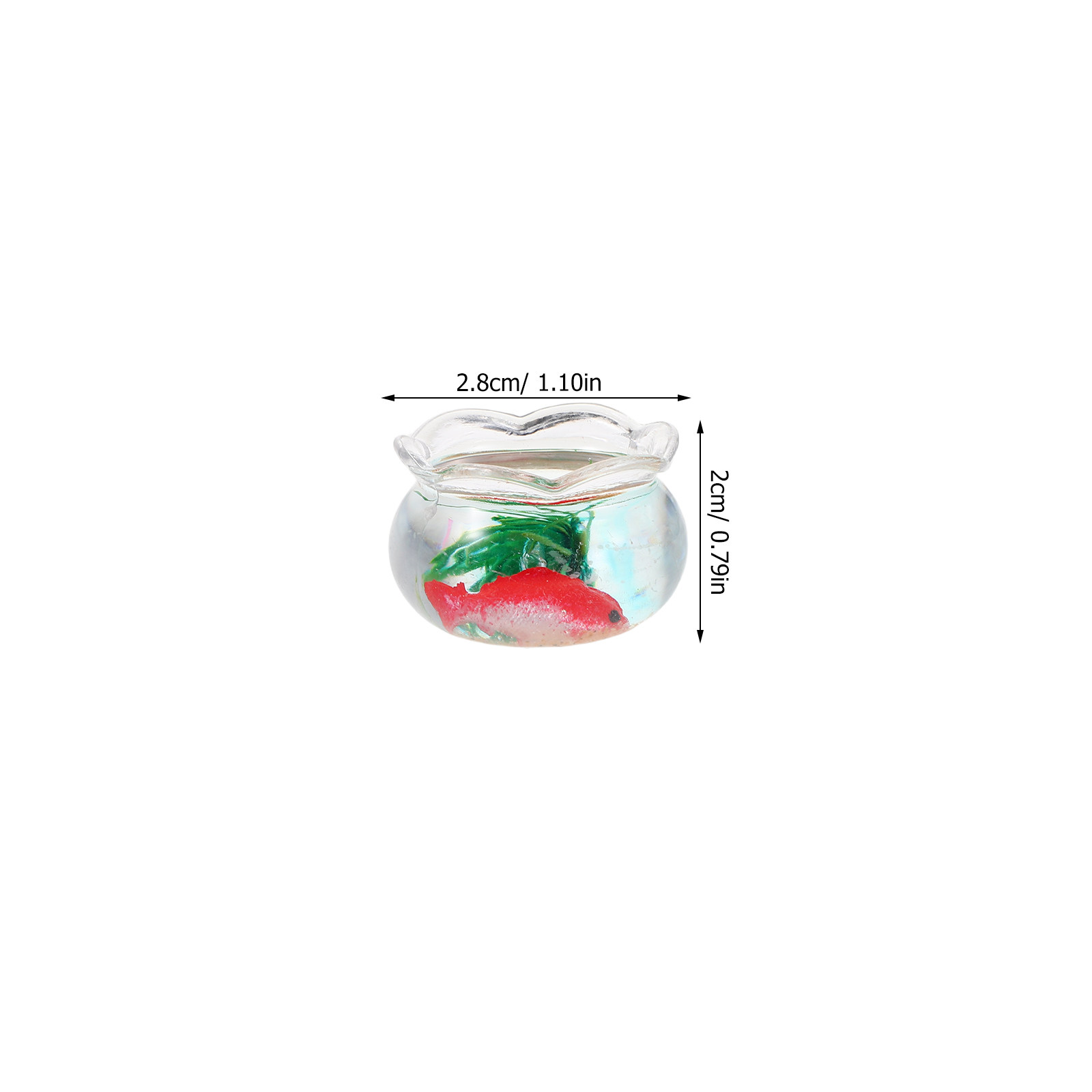 5Pcs Mini Fish Bowl Realistic  - Planted Tank review and price